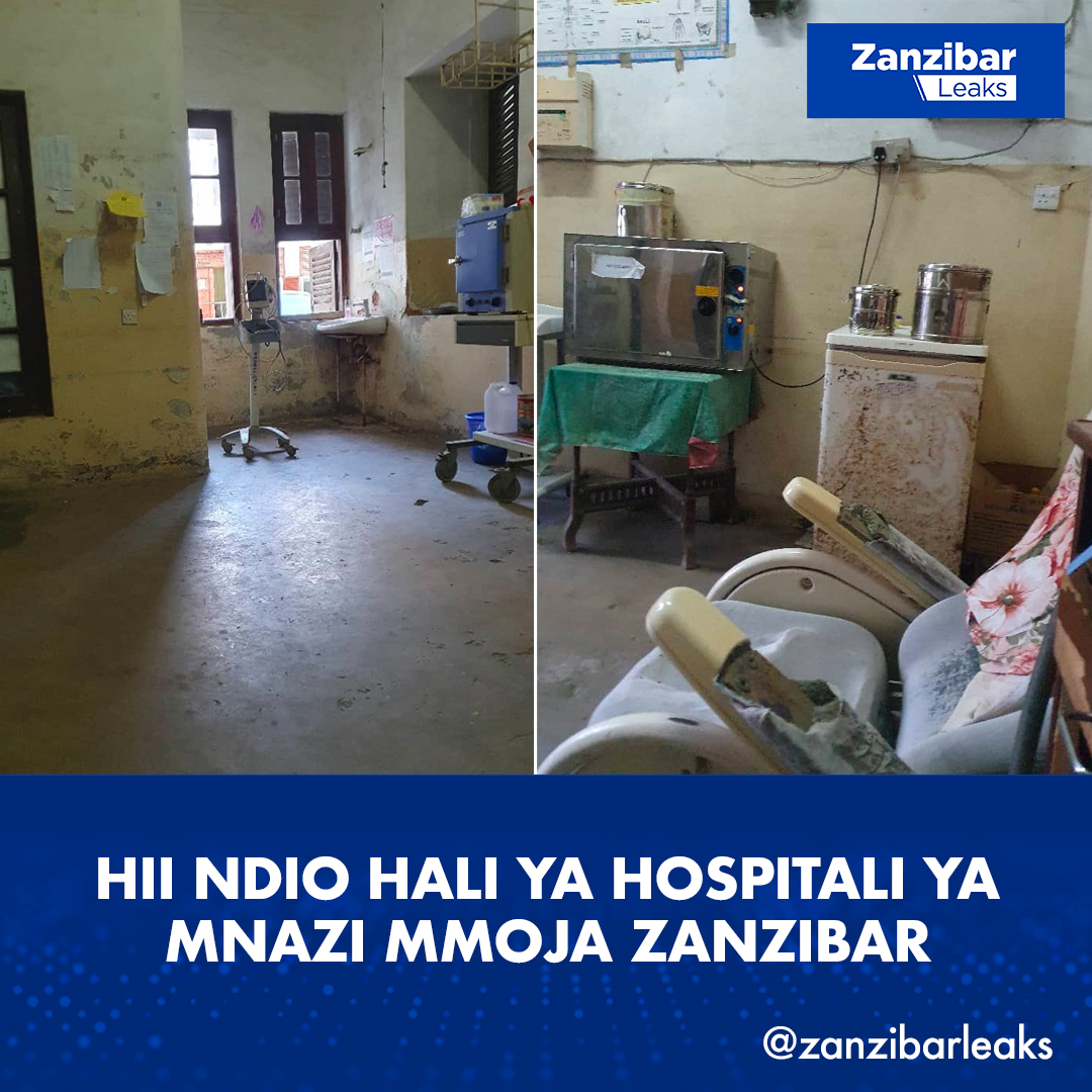 You are currently viewing Tazama hali ya Hospitali ya Mnazi Mmoja wakati Serikali ya Mwinyi ikiendelea kuifisadi Zanzibar
